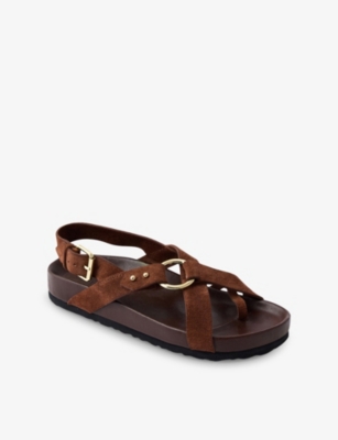 SOEUR: Mexico Suede-Leather Sandals