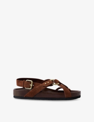 SOEUR: Mexico Suede-Leather Sandals