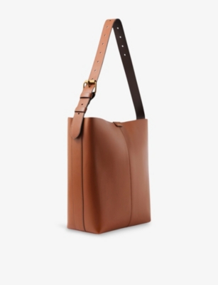 SOEUR: Saudade Leather Bucket Shoulder Bag