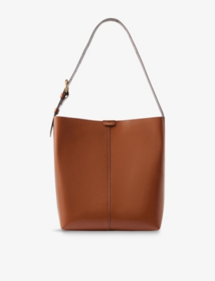 SOEUR: Saudade Leather Bucket Shoulder Bag