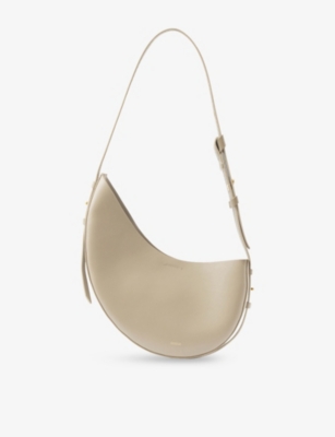 SOEUR: Wino Leather Shoulder Bag
