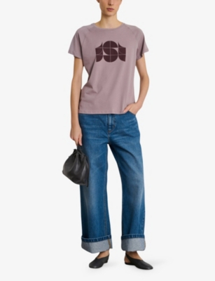 SOEUR: Val Graphic-Print Cotton T-Shirt