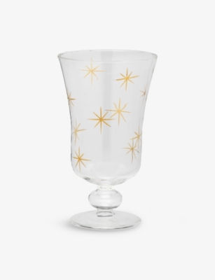 ANNA + NINA: Starry Evening Glass Candle Holder Vase