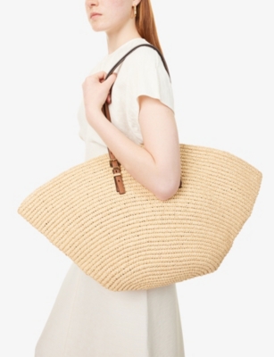 MICHAEL MICHAEL KORS: Isa Large Woven Handbag