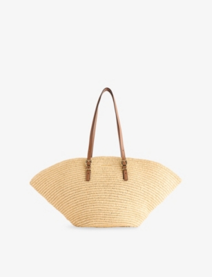 MICHAEL MICHAEL KORS: Isa Large Woven Handbag