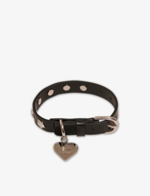 LITTLE BEAST: Cowboy Extra-Small Leather Dog Collar
