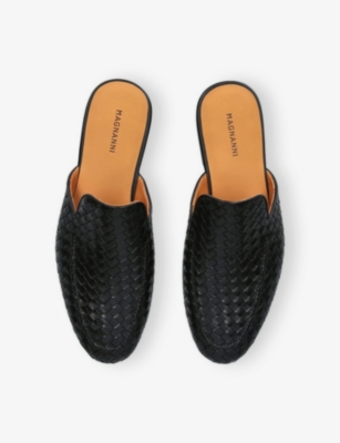 Magnanni Ens  Suela Weave Leather Mules