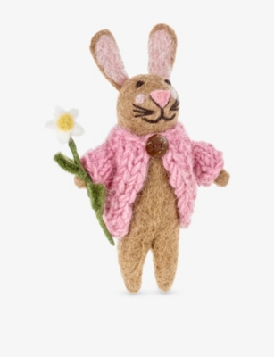 SELFRIDGES EDIT: Blossom The Bunny Felt Easter Decoration 15.5cm
