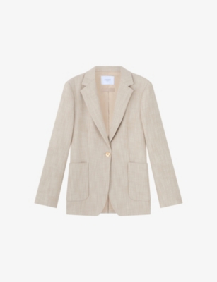 Amelia Belted Woven Jacket