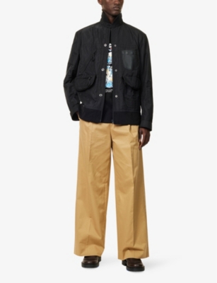 JUNYA WATANABE: Patch-Pocket Regular-Fit Woven Jacket