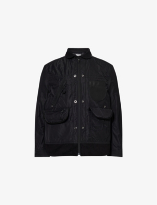 JUNYA WATANABE: Patch-Pocket Regular-Fit Woven Jacket