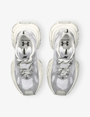 BALENCIAGA: 3XL Balenciaga x Under Armour® Knitted Low-Top Trainers