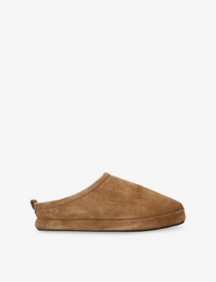 BALENCIAGA: Alaska Suede Slippers