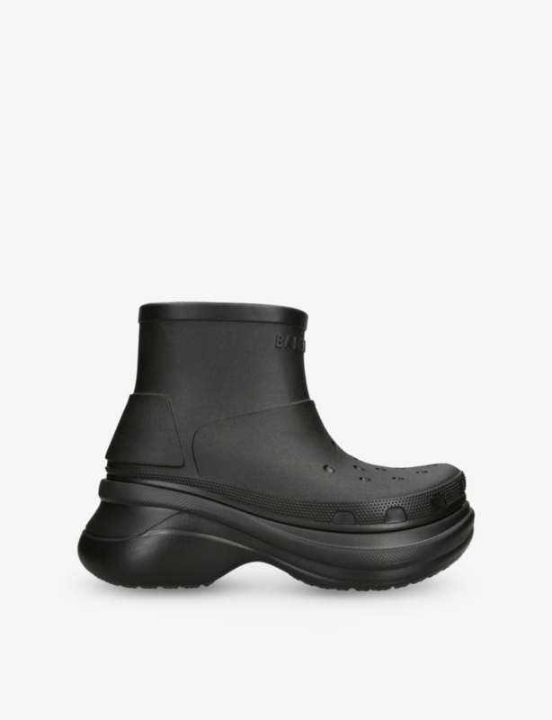 Balenciaga x Crocs Rubber Ankle Boots