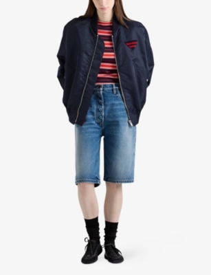 Prada Denim Bermudas