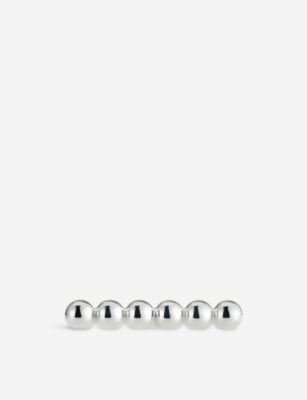Christofle Perles Silver-plated Knife Rests Set Of 2