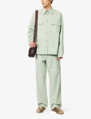 MARNI: Confetti Jacquard Long-Sleeve Shirt