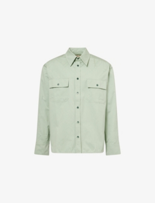 MARNI: Confetti Jacquard Long-Sleeve Shirt