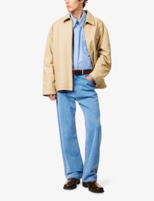 MARNI: Long-Sleeve Relaxed-Fit Denim Shirt