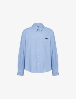 MARNI: Long-Sleeve Relaxed-Fit Denim Shirt