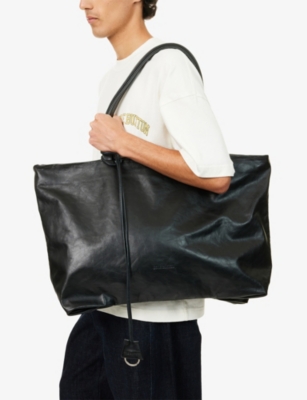 COLE BUXTON: Heathrow Leather Tote Bag