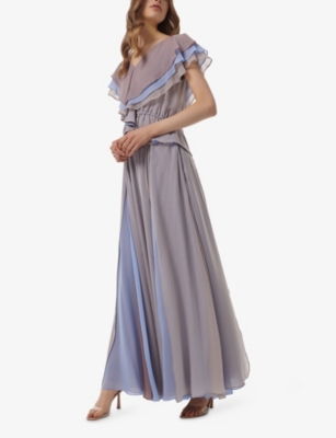 LEEM: Layered Ruffle Woven Top