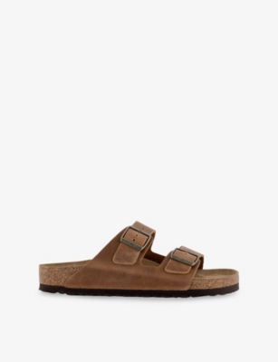 BIRKENSTOCK: Arizona two-strap suede sandals