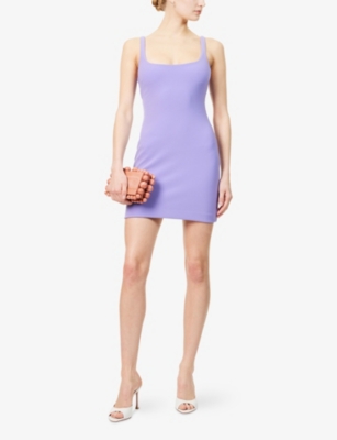 BEC & BRIDGE: Reina Sleeveless Stretch-Crepe Mini Dress