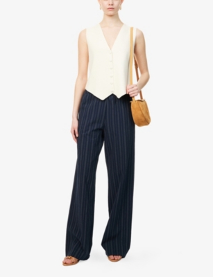 BEC & BRIDGE: Peyson Pin-Stripe Cotton-Blend Trousers