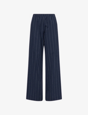 BEC & BRIDGE: Peyson Pin-Stripe Cotton-Blend Trousers