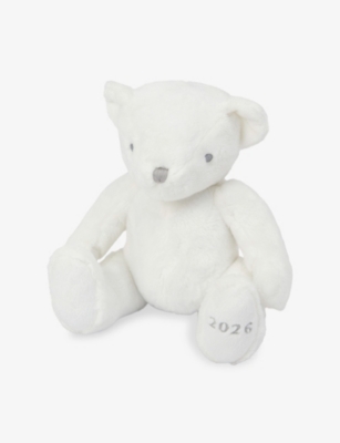 THE LITTLE WHITE COMPANY: 2026 Dated Bear Soft Toy 18cm