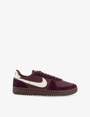 NIKE: Field General Leather Low-Top Trainers