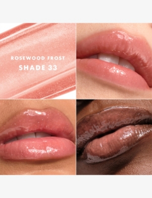 Giorgio Armani Prisma Glass Icy Plumper Lip Gloss 3.5ml In Rosewood Frost
