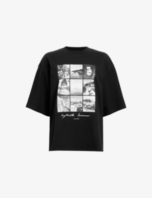 ALLSAINTS: Amelie Graphic-Print Cotton T-Shirt