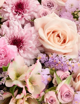 AOYAMA FLOWER MARKET: Twilight Blush Medium Fresh Flower Bouquet