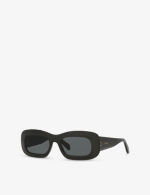 Celine Womens Black Cl40294i Cat-eye Acetate Sunglasses