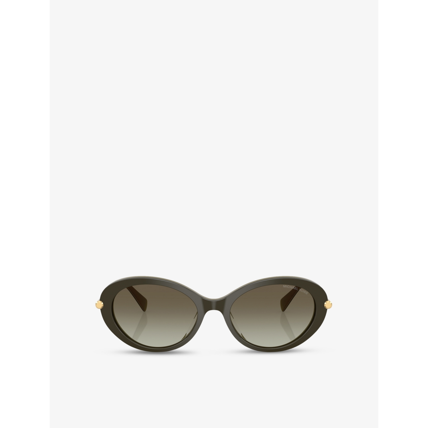 Michael Kors Rockaway Oval-Frame Acetate Sunglasses