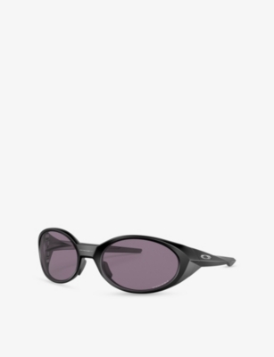 OAKLEY WOMENS BLACK OO9438 EYE JACKET™ REDUX RECTANGLE-FRAME O MATTER™ SUNGLASSES 