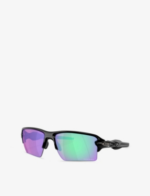 Oakley Womens Black Oo9488 Flak 2.0 Xxl Rectangular-frame O Matter™ Sunglasses In Black
