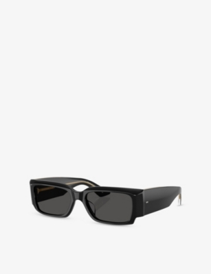 Oliver Peoples Womens Black Ov5583su 1995 Rectangle-frame Acetate Sunglasses