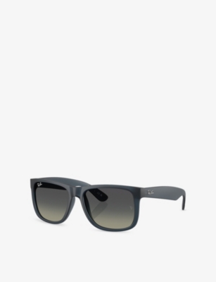 RAY-BAN: RB4165 Justin Square-Frame Nylon Sunglasses