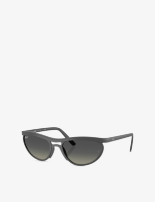 RAY-BAN: RB4453 Predator Liteforce Pillow-Frame Peek Sunglasses