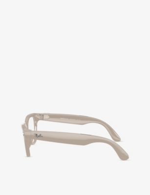 RAY-BAN: RW4010 Meta Skyler Cat-Eye Injected Sunglasses
