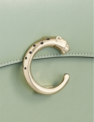 CARTIER: Panthère de Cartier Small Leather Top-Handle Bag