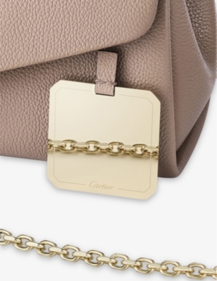 CARTIER: Panthère de Cartier Chain Small Leather Shoulder Bag