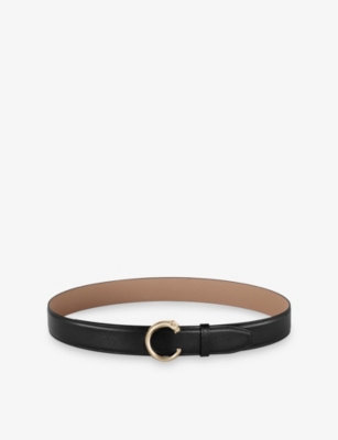 CARTIER: Panthère de Cartier Medium Buckled Leather Belt