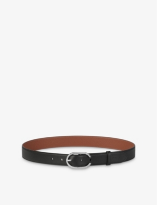 CARTIER: Capital C de Cartier Reversible Leather Belt