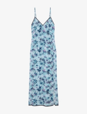 ZADIG&VOLTAIRE: Ramelil Sleeveless Silk Maxi Dress