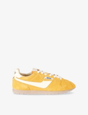 AUTRY: Windspin Suede Low-Top Trainers