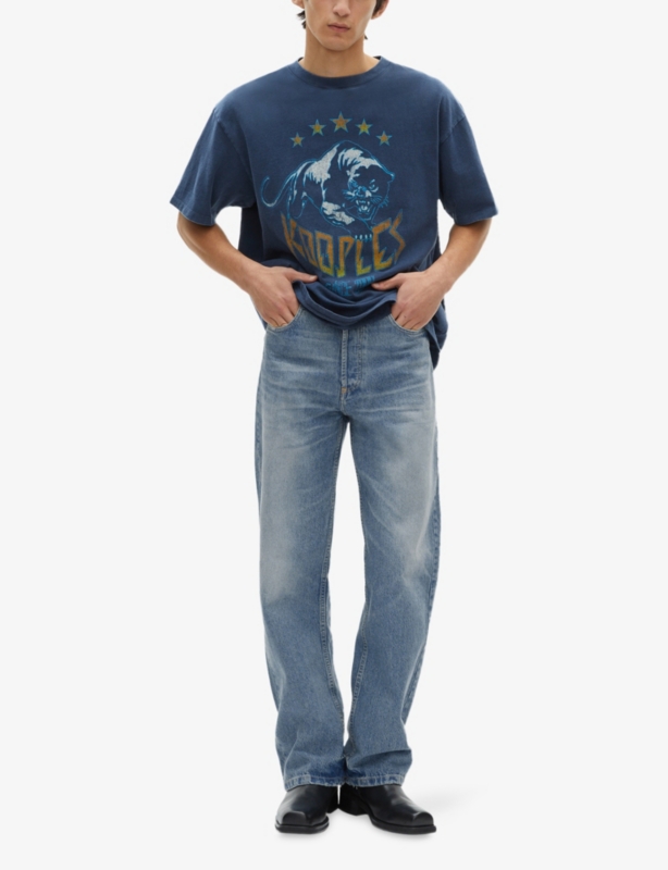 Graphic-Print Short-Sleeve Cotton T-Shirt